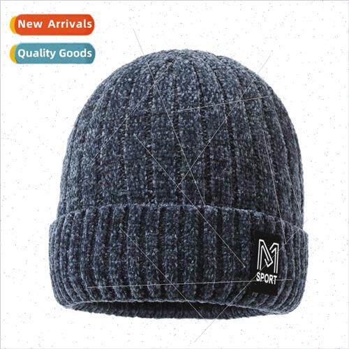 Winter new knitted hat letters fall and winter warm wool cap