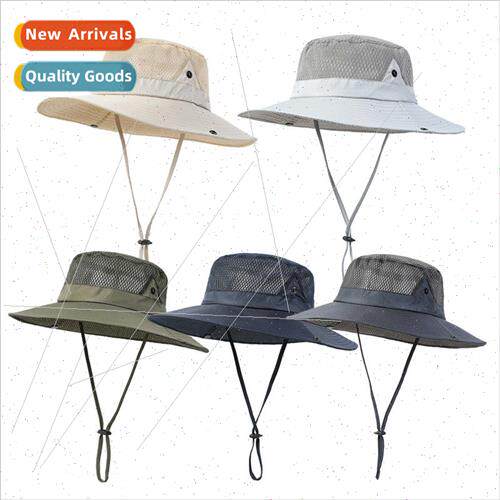 New outdoor sunscreen fisherman hat 2023 men and women summe