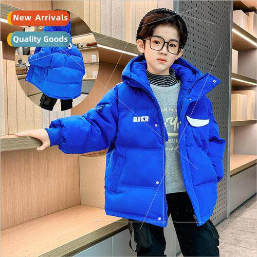 Childrens wear boys winter down cotton jacket 2023 new cotto