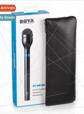BY-HM100 handheld interview recording dynamic microphone cam