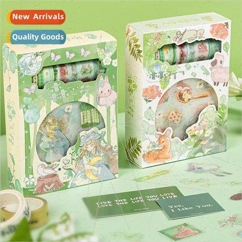 She 10x10 Handbook Tape Sticker Set Anime Small Fresh Chines