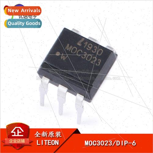New al Genuine MOC3023/DIP-6 Triac Output Photocoupler