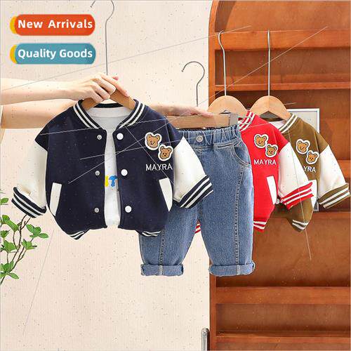 Boys long-sleeved suit spring childrens clothing boys and gi