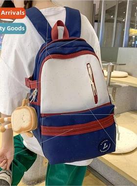 High value girls students large capacity schoolbag literary