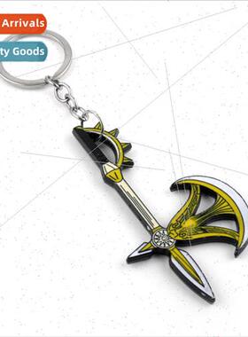Anime Seven Deadly ns Axe Keychain Bottle Opener Sun God Esc