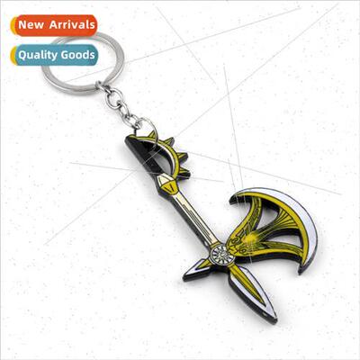 Anime Seven Deadly ns Axe Keychain Bottle Opener Sun God Esc