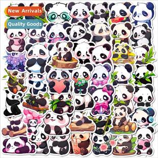 cartoon panda creative graffiti stickers