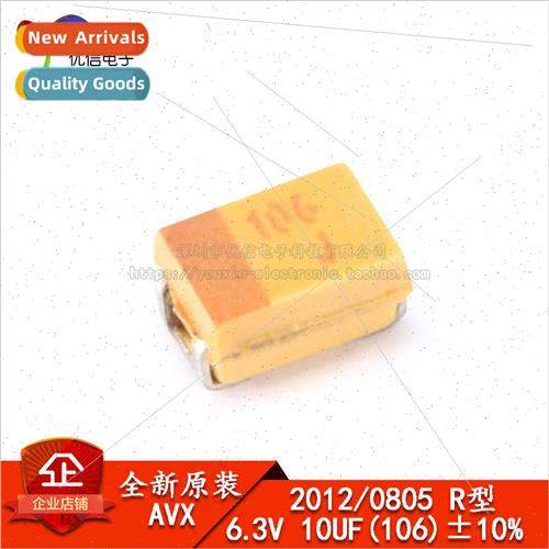 al SMT Tantalum Capacitor 2012R 6.3V 10UF ±10% TAJR106K006R
