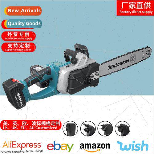 Portable Chainsaw Home Saw Cordless Logging Saw Outdoor Elec