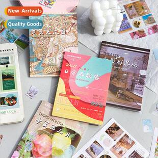 Chronicle Appreciation sticker book handbook book ins landsc