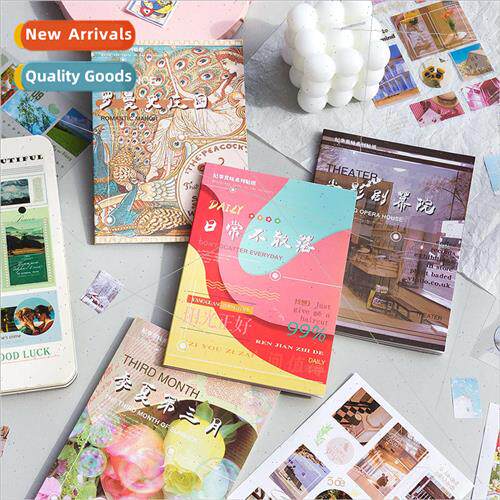 Chronicle Appreciation sticker book handbook book ins landsc