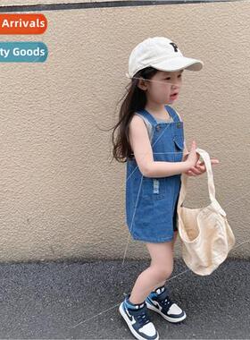 Korean childrens clothing 2022 Korean  of the summer new gir