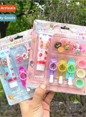 Children diy handmade creative cream simulation cartoon birt