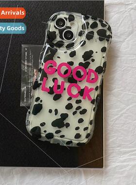 Korean  spots GOODLUCK 适用 14/13Pro max Apple 12 phone case