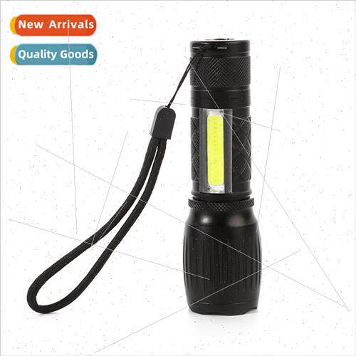 With red light Strong flashlight red White light telescopic