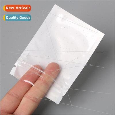 100  diy jewelry earrings bracelet packaging bags translucen