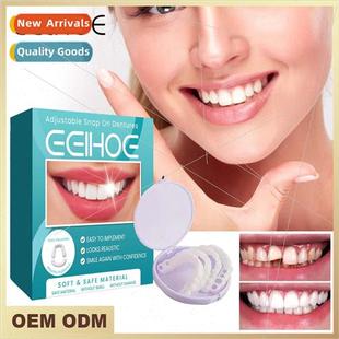 Dentures Temporary Fillings Adjustable Gap Braces Snap