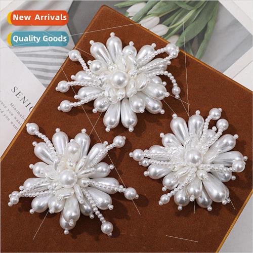 Yuanqi girl crystal ball pendant flowers diy handmade weavin