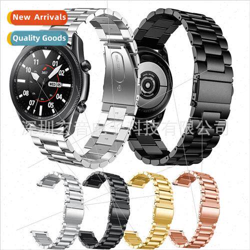适用 samsung galaxy watch3 41mm 45mm triple bead stainless s