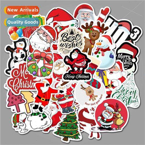50 pieces into the Christmas series of graffiti stickers sui