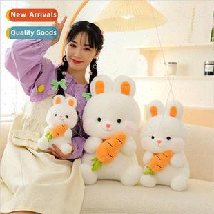 New creative cute radish rabbit plush toy rabbit doll pillow