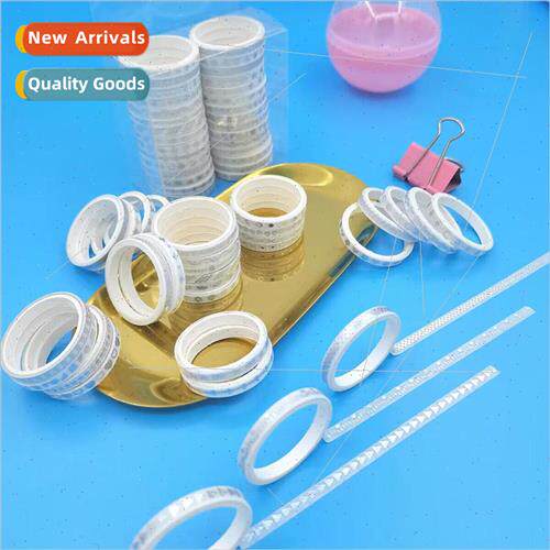 Hot gold hot silver washi tape cute decorative material stic