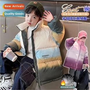 winter 2023 clothing down bread jacket childrens Boys new