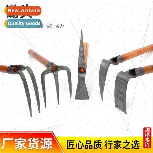 Small hoe 适用ged manganese steel wooden handle outdoor hous