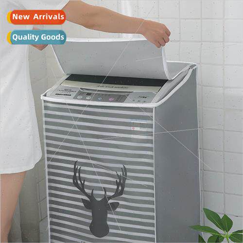 PEVA Washing Machine Dust Cover Waterproof Organizer Fabric