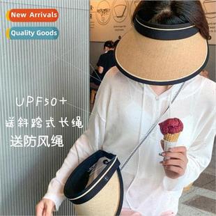 top fold design brim large hat empty screen sun backpack New