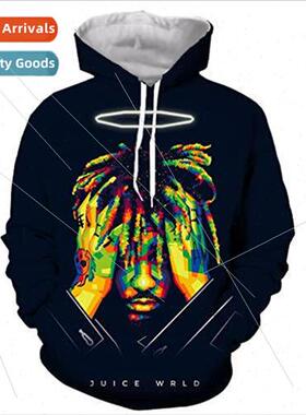 Mens 3d Plus ze Sweatshirt Printed Long Sleeve Hoodie Mens S