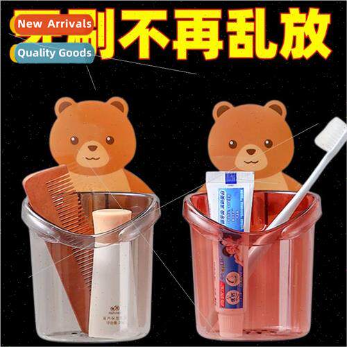 Bathroom Cartoon Shelf No Punch Bathroom Wall Mounted Comb O