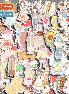 Four seasons girl 80 pieces of Japanese waterproof -repeatab