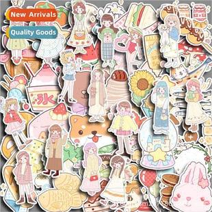 pieces Four waterproof girl Japanese repeatab seasons