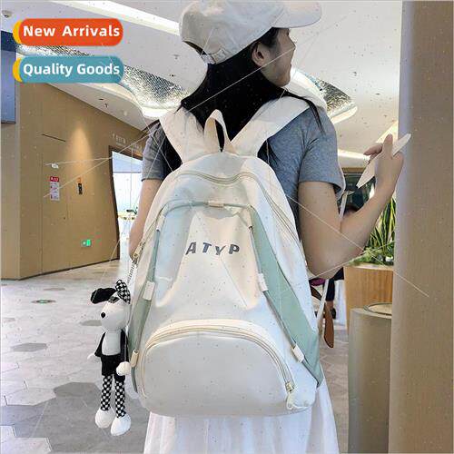New fashion casual large-capacity student schoolbag junior h