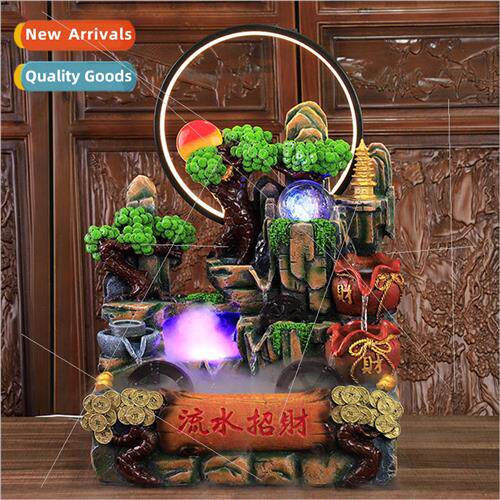 Creative home decorations rockery running water crafts house