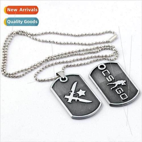 Anime game CS Counter-Strike T/CT camp  alloy necklace penda