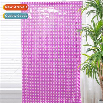 Party Scene Decoration Props Square Rain Curtains Teachers D