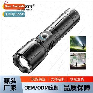 outdoor white portable New emergency flashlight laser LED