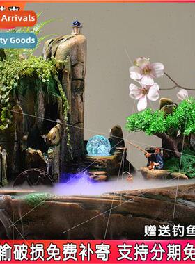 Fountain fountain water bonsai feng shui wheel crafts humidi