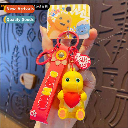 love you yo milk dragon keychain couple key pendant female e