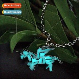 Pegasus Glowing Pendant Fashion Jewelry Glow Personalized
