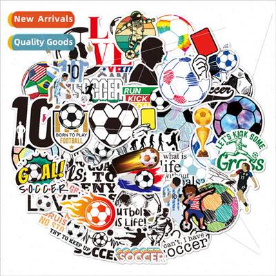 Soccer stickers 50 cartoon graffiti fans carnival party socc