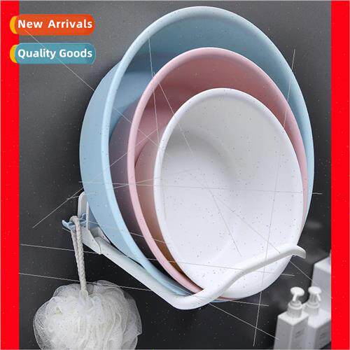 Wall Foldable Bathroom Bathroom Washbasin Hanging Rack Basin