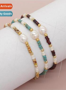 Natural Freshwater Pearl Strand Antique DB Beads Handmade Be