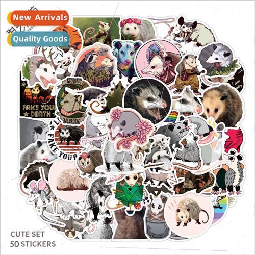 50 Cartoon Animals Possums Didelphidae s Cell Phone Case gga