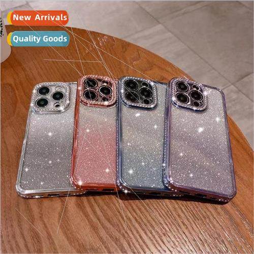 Creative luxury point diamond Apple 14 PROMAX plating Apple