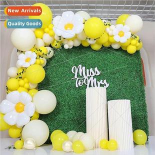 Set Arch Sunflower Daisy Party Garland Birthday Deco Balloon