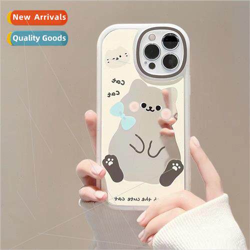 Nerdy Cat IPhone14/13ProMax Mirror 12PRO Case 适用 Apple 14P