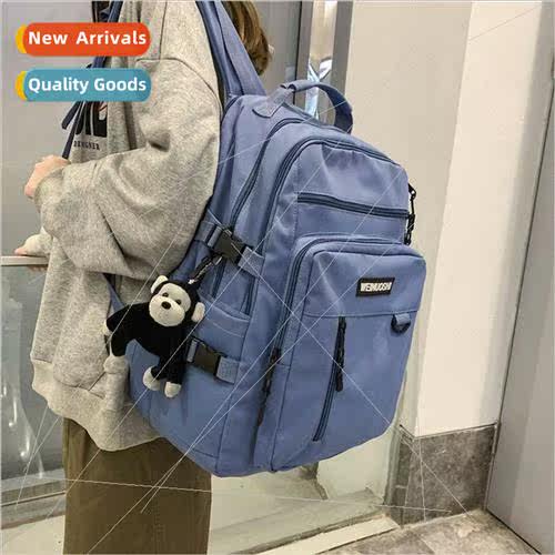 Schoolbag male college students large capacity high school j